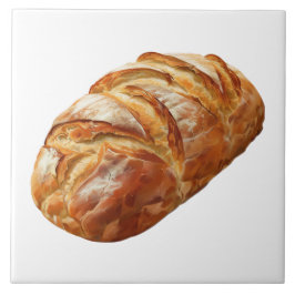 Niedliches Bäckereibrot Fliese