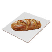 Niedliches Bäckereibrot Fliese (Seite)
