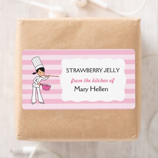 Niedliches Backetikett (Insitu)