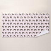 Niedliches Badetuch Badehandtuch (Badehandtuch)