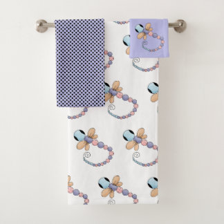 Niedliches Badetuch-Set Badhandtuch Set