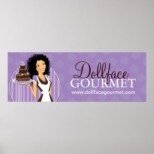 Niedliches Bakkerbesteck Poster (Vorne)