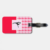 Niedliches Ballett Gepäckanhänger (Rückseite horizontal)