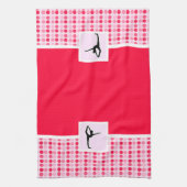 Niedliches Ballett Geschirrtuch (Vertikal)