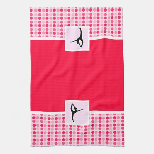 Niedliches Ballett Geschirrtuch (Vertikal)