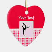 Niedliches Ballett Keramikornament (Rechts)