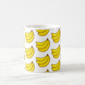 Niedliches Bananen-Muster Kaffeetasse (Mittel)