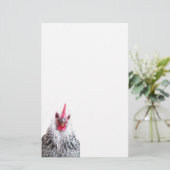 Niedliches Bantam Cochin Hen Foto Papier (Stehend Vorderseite)