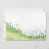 Niedliches Bärengeschlecht: Junge oder Mädchen Par Einladung (Rückseite)