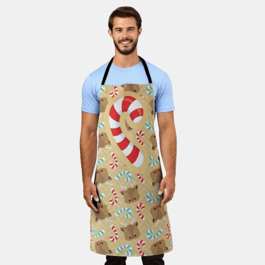 NIEDLICHES BÄRENGESICHT UND KANDYKANISCHE KRISTENK SCHÜRZE (Getragen)