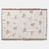 Niedliches Bärenmuster Decke (Vorderseite)
