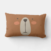 Niedliches Bärensaal Kinderzimmer Kinderzimmer Lendenkissen (Rückseite)