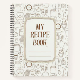 Niedliches Basisrezept Notizblock