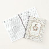 Niedliches Basisrezept Notizblock (Innenseite)