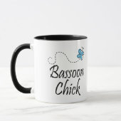 Niedliches Bassoon-Küken Tasse (Links)