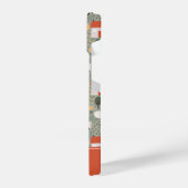 Niedliches Bauernmuster iPhone Hülle (Linke Seite)