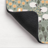 Niedliches Bauernmuster Mousepad (Ecke)