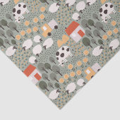 Niedliches Bauernmuster Seidenpapier (Ausschnitt)