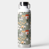 Niedliches Bauernmuster Trinkflasche (Vorderseite)