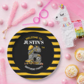 Niedliches Baugewerbe 6. Geburtstagsparty Pappteller (Party)