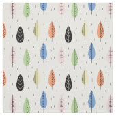 Niedliches Baumleder-Muster Stoff (Muster)