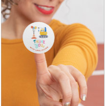 Niedliches Bauthema Geburtstag Vielen Dank