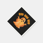 Niedliches Beängstigendes Halloween-Ghost Serviette (Ecke)