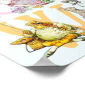 Niedliches Beatrix Potter Alphabet Kinderzimmer Poster (Ecke)