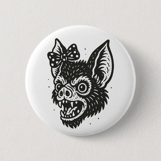 Niedliches Becken Button (Vorderseite)