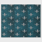 Niedliches Becken Geschenkpapier (Flach)