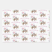 niedliches Begrüßungsgeschenk Geschenkpapier Set (Vorderseite 2)