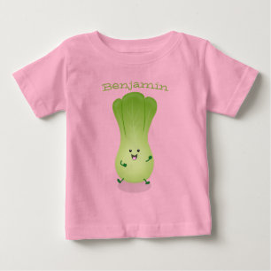 Niedliches Beispiel für den Cartoon eines Babybuch Baby T-shirt