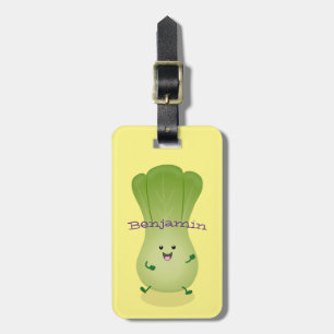 Niedliches Beispiel für den Cartoon eines Babybuch Gepäckanhänger