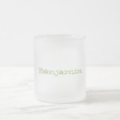 Niedliches Beispiel für den Cartoon eines Babybuch Mattglastasse (Mittel)