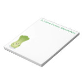 Niedliches Beispiel für den Cartoon eines Babybuch Notizblock (Rotiert)