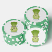 Niedliches Beispiel für den Cartoon eines Babybuch Pokerchips (Stapel)