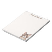 niedliches Beispiel Notizblock (Rotiert)