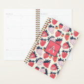 Niedliches, benutzerdefiniertes Erdbeermuster Planer (Anzeige)