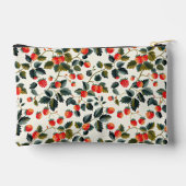 Niedliches, benutzerdefiniertes Erdbeermuster Zubehörtasche (Rückseite)