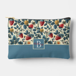 Niedliches, benutzerdefiniertes Erdbeermuster Zubehörtasche