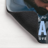 Niedliches benutzerdefiniertes Foto DADDY-Geschenk Mousepad (Ecke)