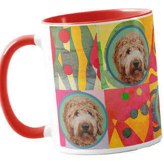 Niedliches benutzerdefiniertes Foto Hund Lover Mam Tasse