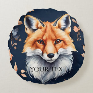 Niedliches benutzerdefiniertes Foto - Sie behalten Rundes Kissen