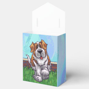 Niedliches Bernhardiner-HundeParty Geschenkschachtel