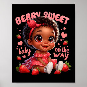 Niedliches Berry Sweet Baby auf dem Weg zu Niedlic Poster