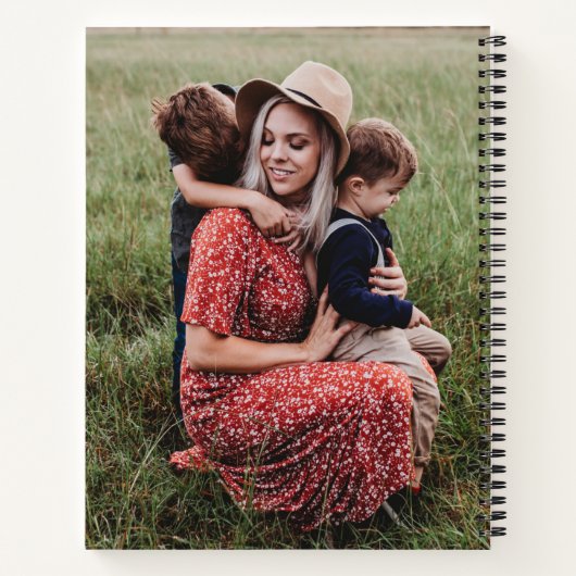 Niedliches Best Mummy Ever Heart Mother Day Foto Notizblock (Rückseite)