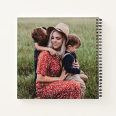 Niedliches Best Mummy Ever Heart Mother Day Foto Notizblock (Rückseite)