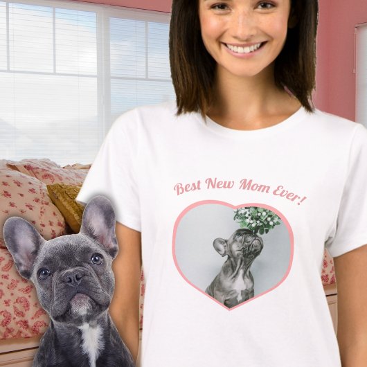 Niedliches Best New Mother Baby Foto Baby Girl T-Shirt