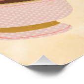 Niedliches Best Teas Galentine's Day Party Poster (Ecke)