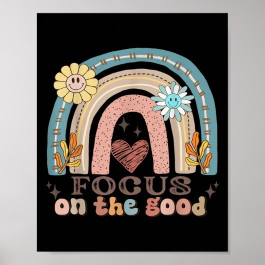 Niedliches Bewusstsein für psychische Gesundheit i Poster (Vorne)